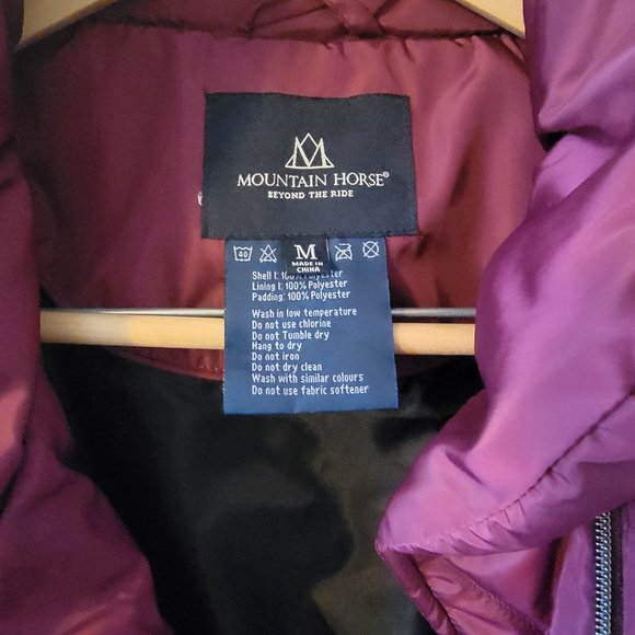 Mountain Horse Beverly Raspberry Vest (Medium) - Picture 2 of 8